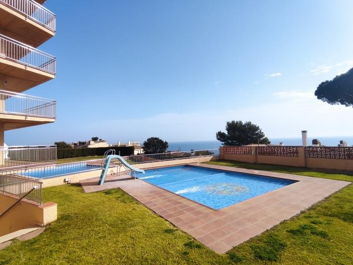 Gran terraza con refrescantes vistas al mar - Appartement à Sant Feliu de Guíxols